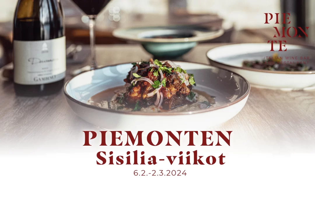 Piemonten Sisilia-viikot 6.2-2.3.2024