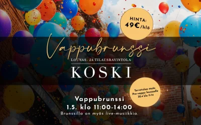 Vappubrunssi Koskessa 1.5.2024