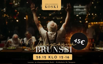 Välipäiväbrunssi Koskessa 28.12.